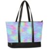 Football Canvas Laptop Tote Bag for Women, 15.6 Inch Work Bag