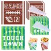 Football Party Deli Paper Sheets 100 PCS Disposable 12 x 12 Inch