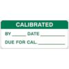for Brady 82592 Inspection Label, Calibration, Polyester,
