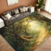 Forest Rugs, Scenery Area Rug 3 x 2