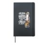 For Me A Coffee And Sea Seagull Coastal Child Shirt Hardcover Journal, Black