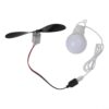 for mini Wind Turbine Generator Kit 18cm Propeller USB Light