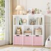 FOTOSOK Storage Organizer with Movable Drawers, Organizer for Kids