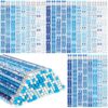 Fovths 384 Pieces Winter Snowflake Pencils with Eraser Toppers Fun Holiday Gift Pencils Bulk with Storage Box HB Pencil Frozen Party Favors for School Stationery Party Reward Supplies