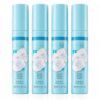 Fragrance Body Fresh White Musk Fragrance Body Spray, Travel Size, 0.5 oz, 4 Pack