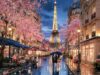 Framable 300 Piece Classic Scenic Eiffel Tower Jigsaw Puzzle