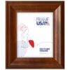 FrameUSA 8x12 Brown Picture Frame, Home Wall Decor for Art and Photos