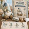 FRANDEK Vintage Fabric Christmas Tree DIY Kit 3D Craft Xmas Decor #E