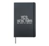 Fraternal Twins Yes We're Twins No Were Not Identical Funny Hardcover Journal, Black
