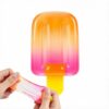 FRCBJNK Ice Cream Squishy Toy, Slow-Rising Popsicle Squeeze Fidget Toy, Sensory Stress Relief Squishies for Kids & Adults, Summer Party Favors & Birthday Gifts