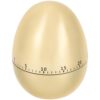 FRCOLOR Creative Egg-Shaped Mechanical Kitchen Timer for Cooking and Baking, Lightweight Abs and Iron Material with Visual Countdown and Time Reminder, for Home and Classroom Activities