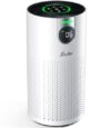 FreAire Air Purifiers for Home Large Rooms up to 1800Ft², VisionAir 20dB Sleep Mode HEPA Air Purifier for Bedroom, with Real-Time AQI & PM2.5 Display, 360°Intake & Outlet Air Cleaner for Pets, HAP606
