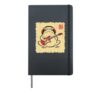 Frog Headphones Electric Guitar Music Rocker Men Boys Kids Hardcover Journal, Black