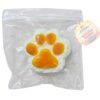 Frozen Butter Texured Squishy, Cream Cake Cat Paw Squishy for Adults，Orange