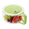 Fruit Washing Bowl - Portable Colander, Foldable Handle, Kitchen Drainer