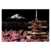Fuji Pagoda Scratch Art for Teens & Adults Set with 3 Tools 15.94 x 11.22