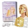 Full Face Steam Mask, Disposable Self-Heating Facial Warm Compress, Gentle Cotton Mask for Deep Pore Cleansing & Skincare Absorption, Portable for Travel and Relaxation, Gifts for Women (5 Pack) ZZ