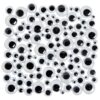 Fun Express Black Plastic Googly Eyes 6mm - 13mm for Crafts, Kids' Projects, and Fun Home Activities - Wiggle Eyes for Creative Projects - 500 Pieces