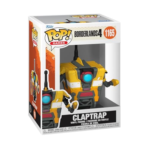 Funko Pop! Games: Borderlands 4 - Claptrap - Collectable Vinyl Figure - Gift Idea - Official Merchandise - Toys for Kids & Adults - Video Games Fans - Model Figure for Collectors and Display