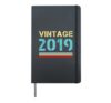 Funny 2019 T Shirts for Boys Retro Funny 2019 Birthday Hardcover Journal, Black