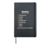 Funny Appreciation Gift Teacher Definition T Shirt Women Men Hardcover Journal, Black