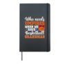 Funny Basketball Grandma Of A Basketball Player Grandmother Hardcover Journal, Black