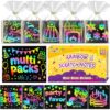 FUNNYB&G 240 PCS Rainbow Scratch Paper Art Kit for Kids, Birthday Party Favors Goodie Bags Stuffers for Kids, Bulk Classroom Gifts Scratch Mini Notes for Girls Boys Ages 4-12