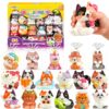 FUNNYB&G Cat Squishy Toys for Kids - 24 Pack Squishies Toy Party Favors