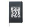 Funny Bob Gifts Father's Day Funny Bob Name Best Friend Dad Hardcover Journal, Black