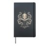Funny Book Octopus Reading Sir I Am Reading Smut Hardcover Journal, Black