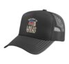 Funny Bookworm Art for Men Women Book Reading Book Reader Trucker Hat with Adjustable Mesh Back, Black