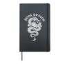 Funny Bookworm Be BOOK DRAGON CNY Librarian Schools Reading Hardcover Journal, Black