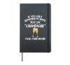 Funny Champagne Apparel - Amazing Champagnes Lover Design Hardcover Journal, Black