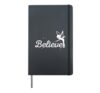 Funny Extraterrestrial Gift - Do You Believe In Aliens UFO Hardcover Journal, Black