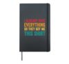 Funny Gag For Men Adults Sarcastic I Already Have Everything Hardcover Journal, Black