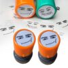 Funny Game Characters Photo-Sensitive Stamp Set 2 PCS，Orange*2