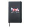 Funny ICU Nurse Intensive Care Unit Nurse Emergency Nurse Hardcover Journal, Black