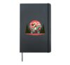 Funny Jesus Riding T-Rex Dinosaur Meme Parody for Believers Hardcover Journal, Black