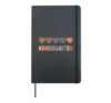 Funny Kindergarten Teacher Art For Men Women Kinder Teacher Hardcover Journal, Black