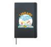 Funny Library Its Where The Adventure Begins Library Hardcover Journal, Black
