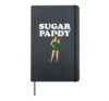 Funny Men St Patrick's Day Hardcover Journal, Black