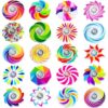 Funny Mini Fidget Spinner Toys 24 Pack,Party Favors Easter Basket Goodie Bags Stuffers Gifts for Kids Adults,Sensory Toys for Boys Girls Anxiety Stress Relief,Treasure Box Toy Classroom Prizes