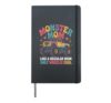Funny MONSTER MOM Like Normal Mommy But Wheelie Cool Hardcover Journal, Black