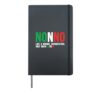 Funny Nonno Definition Italian Grandpa Nonno Grandfather Hardcover Journal, Black