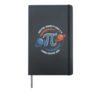 Funny Pi Day Math & Total Lunar Eclipse 2025 Cosmic Math Hardcover Journal, Black