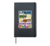 Funny Rock Paper Scissors Kindergarten First Day Of School Hardcover Journal, Black