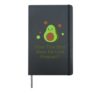 Funny Saying Pregnancy Cute Newborn Baby Hardcover Journal, Black