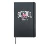 Funny School Nurse Nursing School Student Nurse In Progress Hardcover Journal, Black