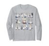 Funny Science Goose Chemistry Lab Coat Periodic Table Goose Long Sleeve T-Shirt