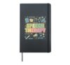 Funny Speech Language Pathologist, Communication Specialists Hardcover Journal, Black